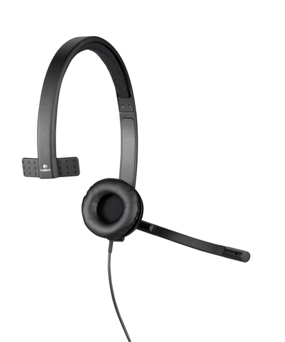 Logitech USB H570e Mono, Wired, 31.5 - 20000 Hz, Headset/Headphones, Black