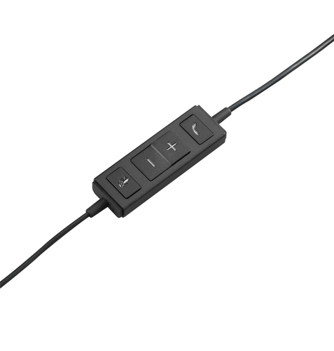 Logitech USB H570e Mono, Wired, 31.5 - 20000 Hz, Headset/Headphones, Black