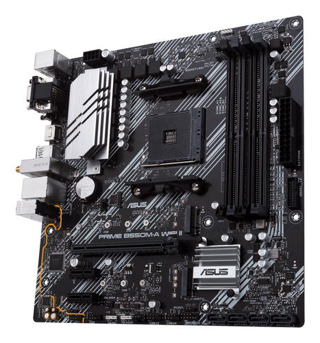 Asus PRIME B550M-A WIFI II Micro ATX AM4 Motherboard
