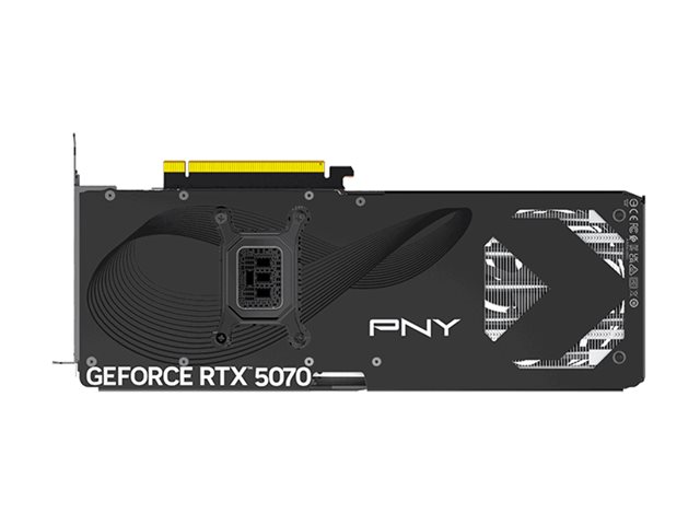 PNY GeForce RTX 5070 OC, 12 GB, GDDR7, PCI Express 5.0 x16 Graphics Card