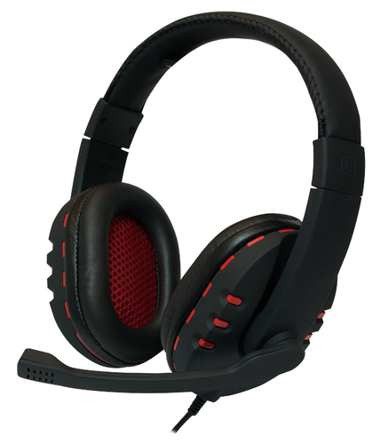LogiLink HS0033, Wired, 20 - 20000 Hz, Headset/Headphones, Black
