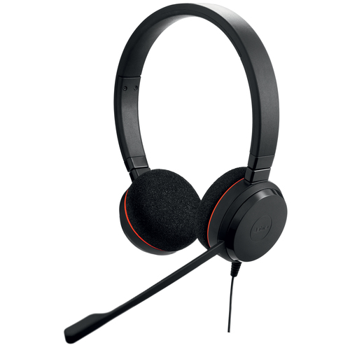 Jabra Evolve 20 Stereo UC USB-C, Wired, 150 - 7000 Hz, Headset/Headphones, Black