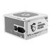 MSI MAG A850GL PCIE5 WHITE power supply unit with 80 Plus Gold label on side panel