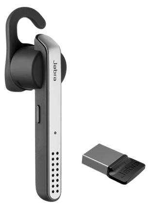 Jabra Stealth UC MS, Wireless, Headset/Earpods, Black