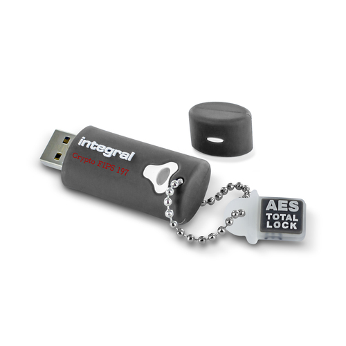 Integral 8GB HARDWARE ENCRYPTED USB 3.0 DRIVE USB Type-A Flah Drive