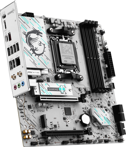 MSI B840M GAMING PLUS WIFI6E two M.2 slots with PCIe 4.0 support