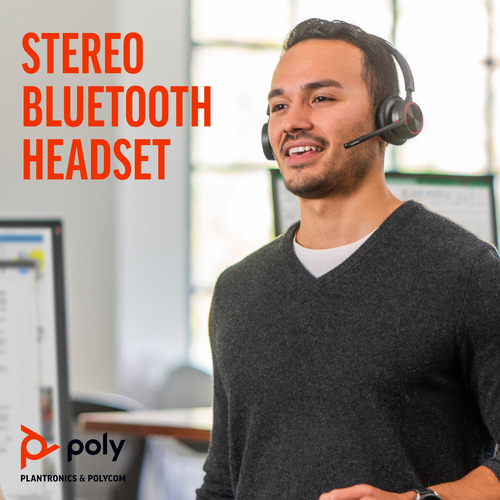 POLY Voyager (77Y98AA) 4320 USB-A +BT700 dongle, Wired & Wireless, 20 - 20000 Hz, Headset/Headphones, Black