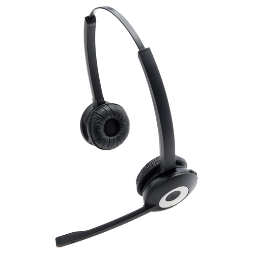 Jabra PRO 920 Duo, Wireless, Headset/Headphones, Black