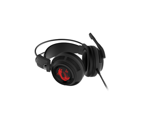 MSI DS502 7.1 Virtual Surround Sound, Wired, Gaming Headset/Headphone