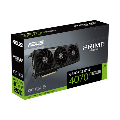 ASUS Prime GeForce RTX 4070 Ti SUPER OC Edition 16GB GDDR6X Graphics Card