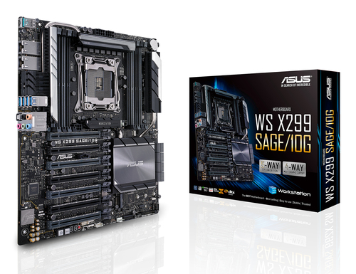 Asus WS X299 SAGE/10G SSI CEB LGA2066 Motherboard