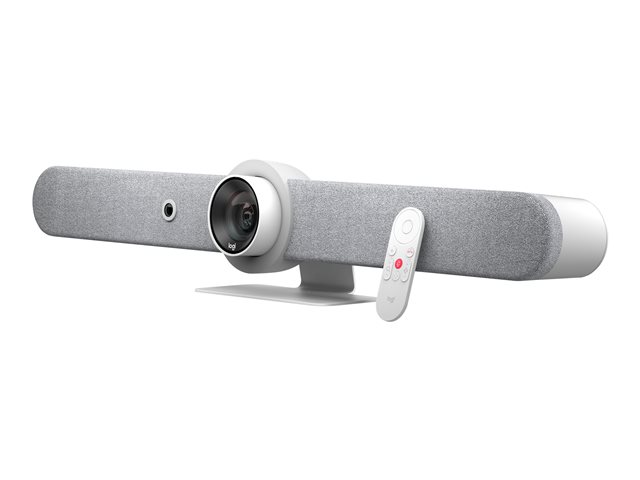Logitech Rally Bar, 4K Ultra HD, 30 fps, Video Conferencing System, White