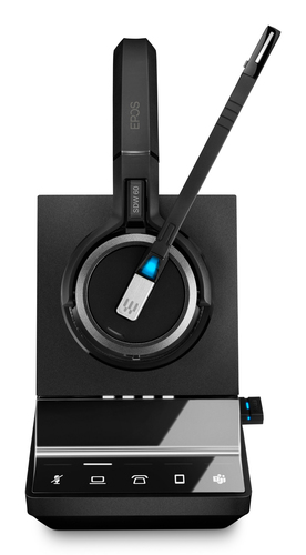 EPOS IMPACT SDW 5066T, Wireless, 150 - 11500 Hz, Headset/Headphones, Black