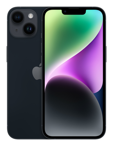 Apple iPhone 14 512GB - Midnight, 15.5 cm (6.1"), 2532 x 1170 pixels, 12 MP, iOS 17, Black