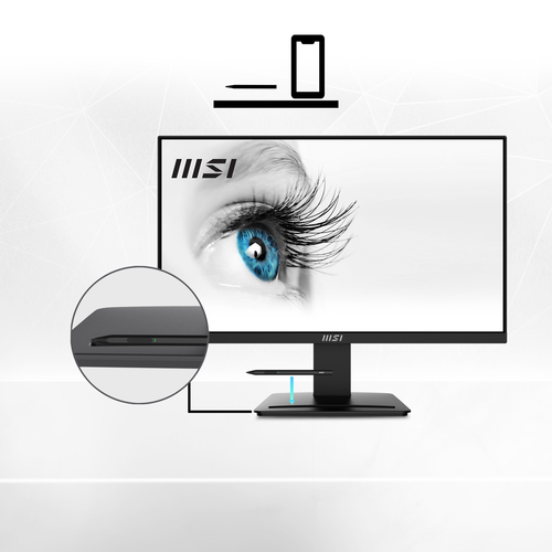 MSI Pro MP2412 60.5cm 23.8" 1920 x 1080 pixels Full HD LCD 4 ms, Black