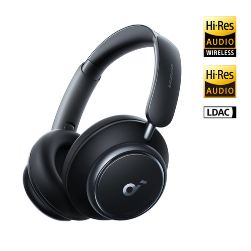 Soundcore Space Q45, Wired & Wireless, 20 - 20000 Hz, Headset/Headphones, Black
