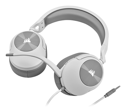 Corsair HS55 SURROUND, Wired, Gaming, 20 - 20000 Hz, Headset/Headphones, White