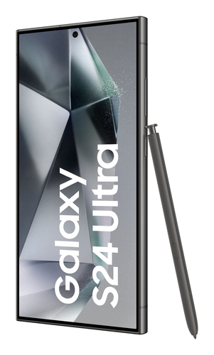 Samsung Galaxy S24 Ultra, 17.3 cm (6.8"), 3120 x 1440 pixels, 12 GB, 256 GB, 200 MP, Black, Titanium