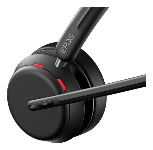 EPOS IMPACT 1060T, Double-side Bluetooth, Wireless, 20 - 20000 Hz, Headset/Headphones, Black
