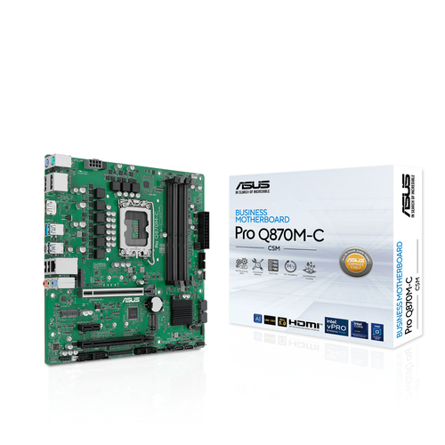 ASUS Q870M C CSM Business Micro ATX Motherboard