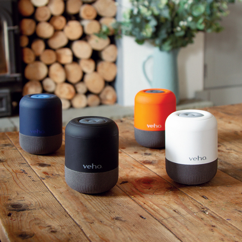 Veho MZ-S, 1-way, 5 W,  Micro-USB, Portable wireless speaker