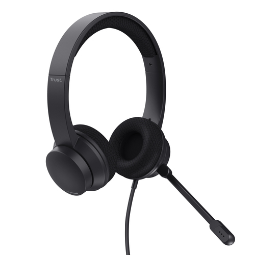Adjustable headband Trust HS-260 headset for call centers