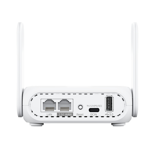 ASUS RT-BE58 Go Dual-Band Wi-Fi 7 Portable Router White