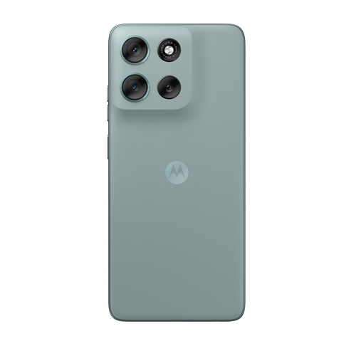 Rear view of Motorola moto g56 5G with quad camera array and 50MP sensor