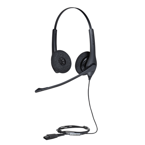 Jabra BIZ 1500 Duo QD, Wired,  20 - 4500 Hz, Headset/Headphones, Black