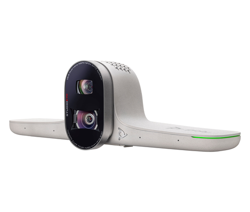 Smooth 7.3x zoom webcam for focusing on documents, slides, or product demos