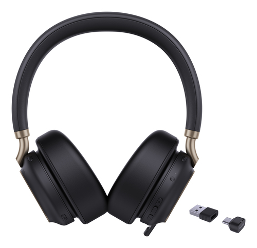 Yealink BH76 Plus USB-C/A, Wireless, Headset/Headphones, Black