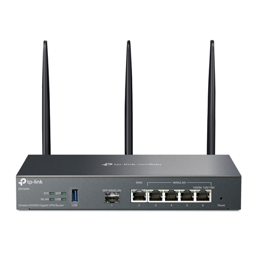 TP-Link Omada VPN router side view for home or office