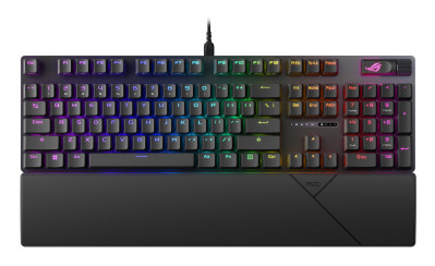 ASUS ROG Strix Scope II X Snow Switch V2 UK Wired Mechanical Gaming Keyboard