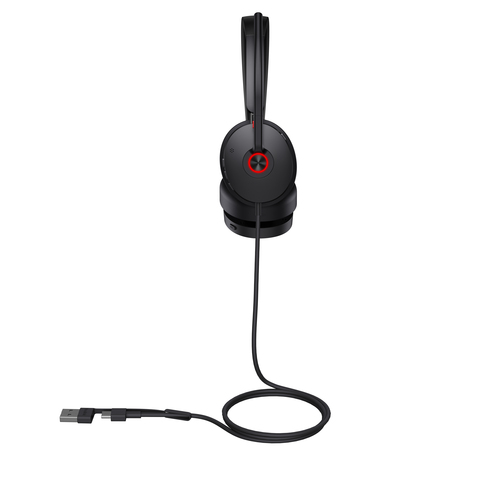 Yealink UH48 Dual USB-C/A, Wired, 20 - 20000 Hz, Headset/Headphones, Black