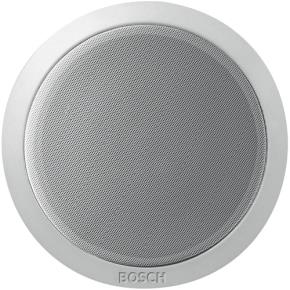 Bosch LHM0606/10, 1-way, 1.0 channels, Wired, 6 W, 80 - 18000 Hz, White Speaker