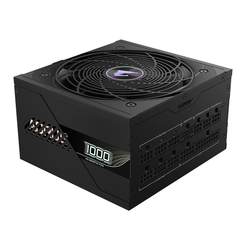 GIGABYTE AORUS ELITE, 1000W, 100 - 240 V, 50/60Hz, 15 - 6.5A,  80+ Platinum, PSU