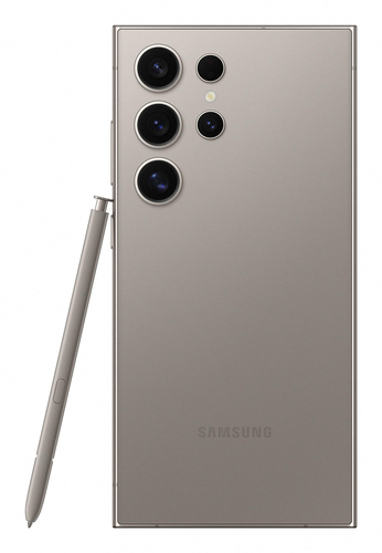Samsung Galaxy S24 Ultra , 17.3 cm (6.8"), 3120 x 1440 pixels, 12 GB, 256 GB, 200 MP, Grey, Titanium