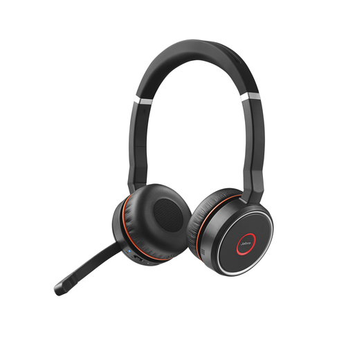 Jabra Evolve 75 SE UC Stereo, Wired & Wireless, 20 - 20000 Hz, Headset/Headphones, Black