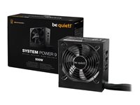 be quiet! System Power 9, 500W CM, 200 - 240 V, 50 Hz, 4 A, Power Supply