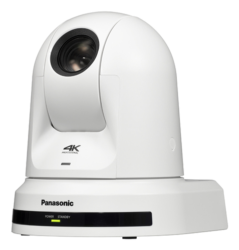 Panasonic video conference camera delivering sharp images in boardrooms and classrooms