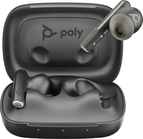 POLY Voyager Free 60 UC +BT700 USB-A, Wireless, Headset/Earbuds, Black