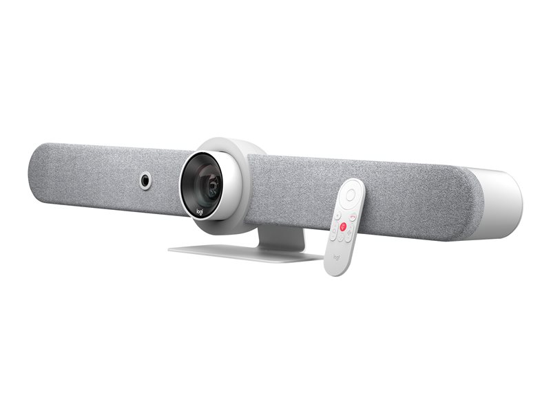 Logitech Rally Bar, 4K Ultra HD, 30 fps, Video Conferencing System, White