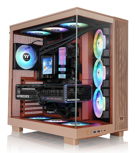 Thermaltake View 380 XL TG ARGB Midi Tower Gaming PC Case