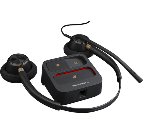 POLY EncorePro 520 (783P7AA) Binaural QD, 20 - 10000 Hz, Wired Headset/Headphone