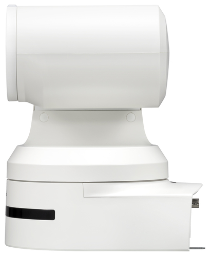 Panasonic AW-HE145 indoor wired IP security camera with bullet design mounted on ceiling