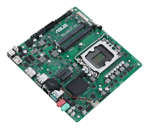 ASUS PRO H610T D4-CSM Thin Mini-ITX H610 Business Motherboard