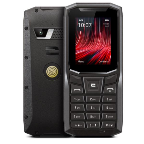 Crosscall Core-S5, Bar, Dual SIM, 6.1 cm (2.4"), 2 MP, 1800 mAh, Black
