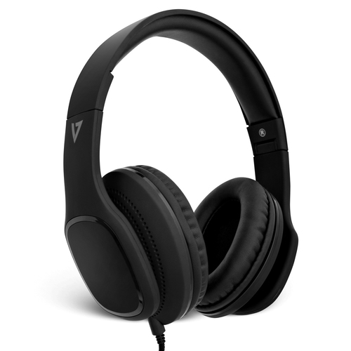 V7 (HA701-3EP), Wired, 20 - 20000 Hz, Headset/Headphones, Black