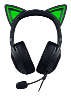 Razer Kraken Kitty V2, Wired, Gaming, 20 - 20000 Hz, Headset/Headphones, Black