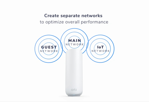 NETGEAR Orbi 370 Wi-Fi 7 Dual-Band Mesh System White